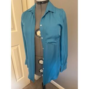 J.Crew | 100% Silk Button Front Blouse | Women’s M/L | Excellent Condition
